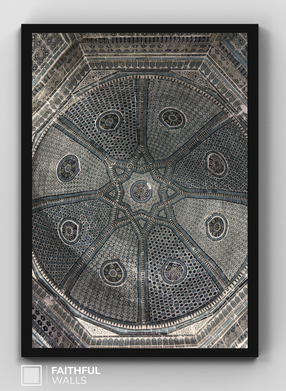 Mosaic Shah-i-Zinda Mosque - Uzbekistan