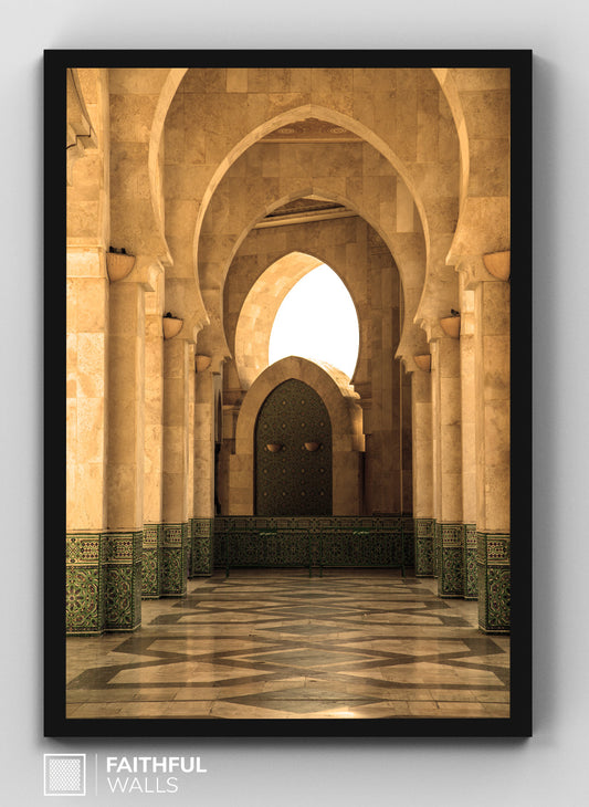 Hassan II Mosque Hall - Morocco