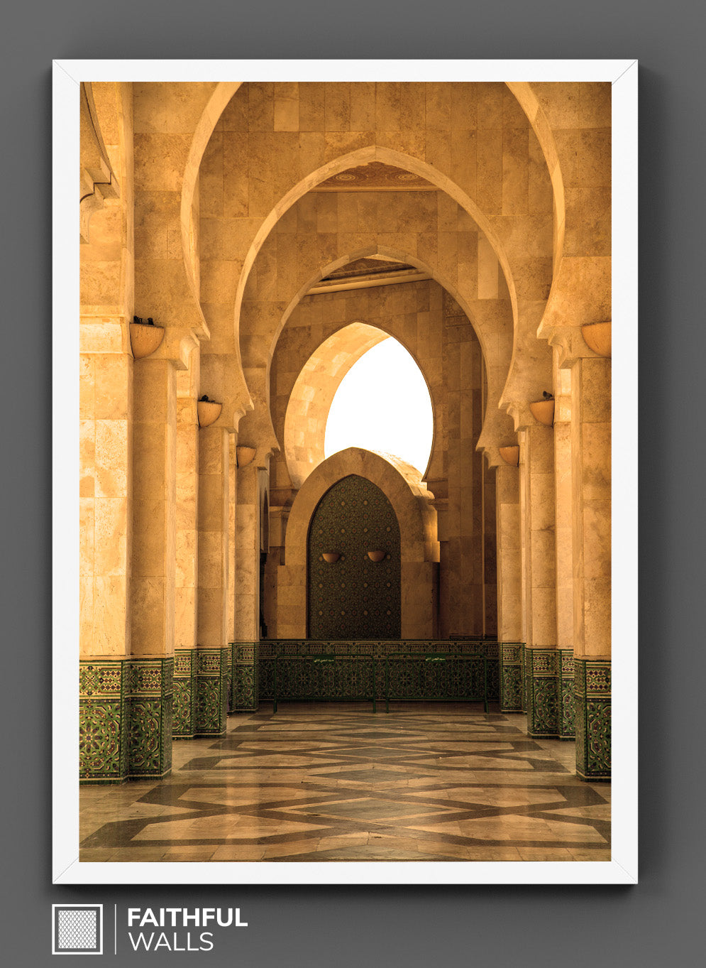 Hassan II Mosque Hall - Morocco