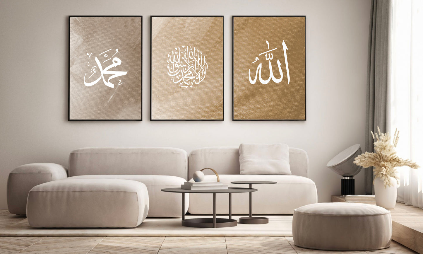 Muhammad Allah - Abstract art